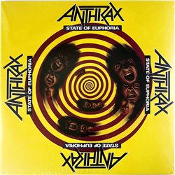 Anthrax LP State Of Euphoria 2LP vinyl LP