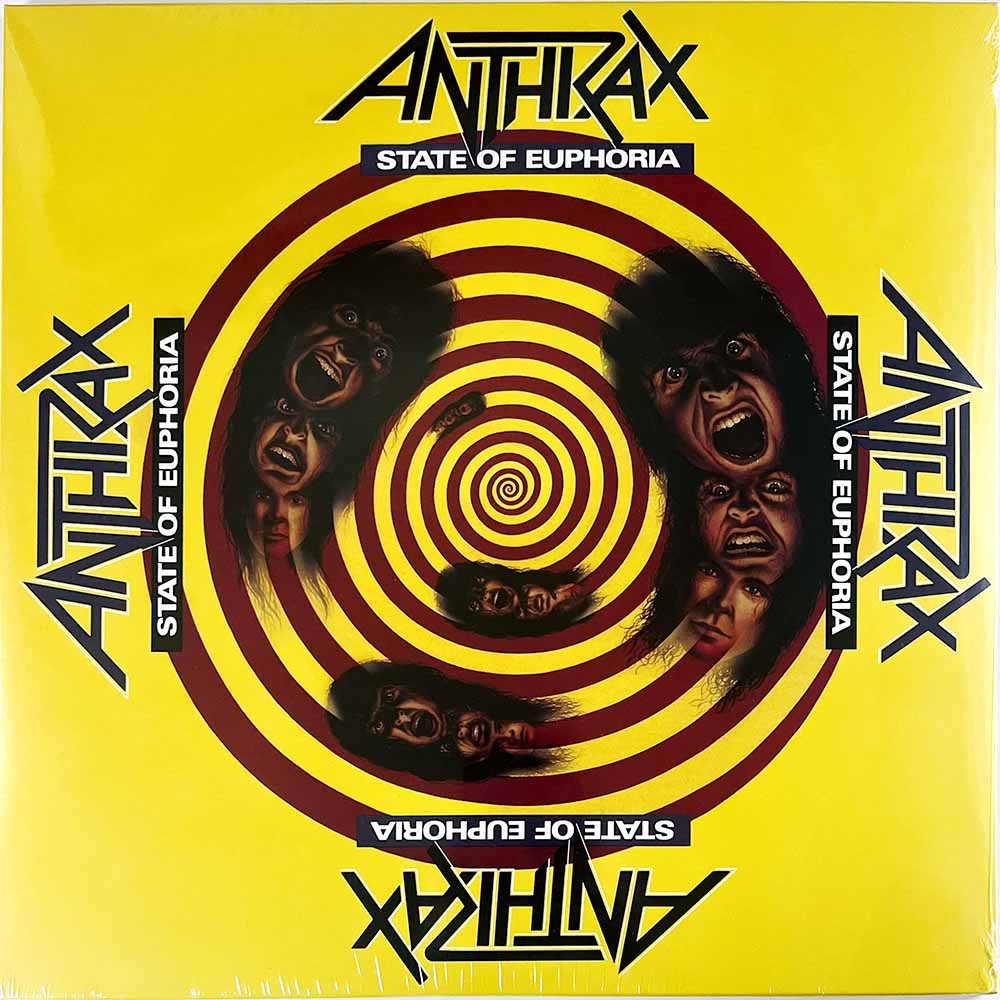 Anthrax LP State Of Euphoria 2LP vinyl LP