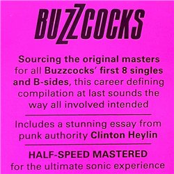 Buzzcocks LP Singles Going Steady vinyl LP