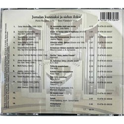 Rusanen Pertti, Eero Väätäinen urut CD Jumalan kuniaksi ja sielun iloksi  kansi EX levy EX Käytetty CD