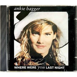 Bagger Ankie CD Where were you last night  kansi EX levy EX Käytetty CD