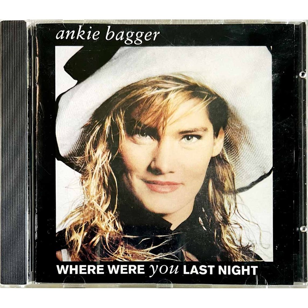 Bagger Ankie CD Where were you last night  kansi EX levy EX Käytetty CD