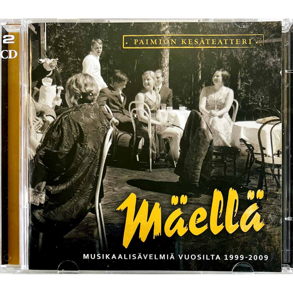 Paimion Kesäteatteri CD Mäellä, musikaalisävelmiä 2CD  kansi EX levy EX Käytetty CD