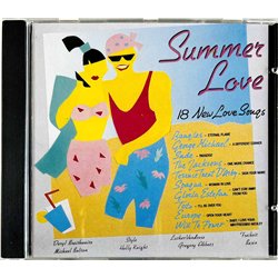Bangles, Toto, Sade, Holly Knight CD Summer Love 18 New Love Songs  kansi EX levy EX- Käytetty CD