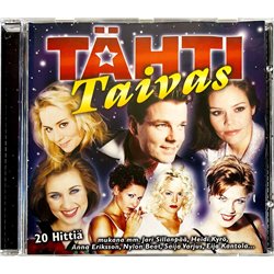 Eveliina Kurki, Jari Sillanpää & Anna Eriksson CD Tähtitaivas 20 alkuperäisäänitetä  kansi EX levy EX Käytetty CD