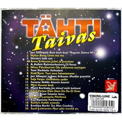 Eveliina Kurki, Jari Sillanpää & Anna Eriksson CD Tähtitaivas 20 alkuperäisäänitetä  kansi EX levy EX Käytetty CD