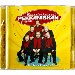 Tanssiorkesteri Pekkaniskan Pojat CD Kahdet askeleet  kansi EX levy EX Käytetty CD
