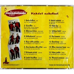 Tanssiorkesteri Pekkaniskan Pojat CD Kahdet askeleet  kansi EX levy EX Käytetty CD