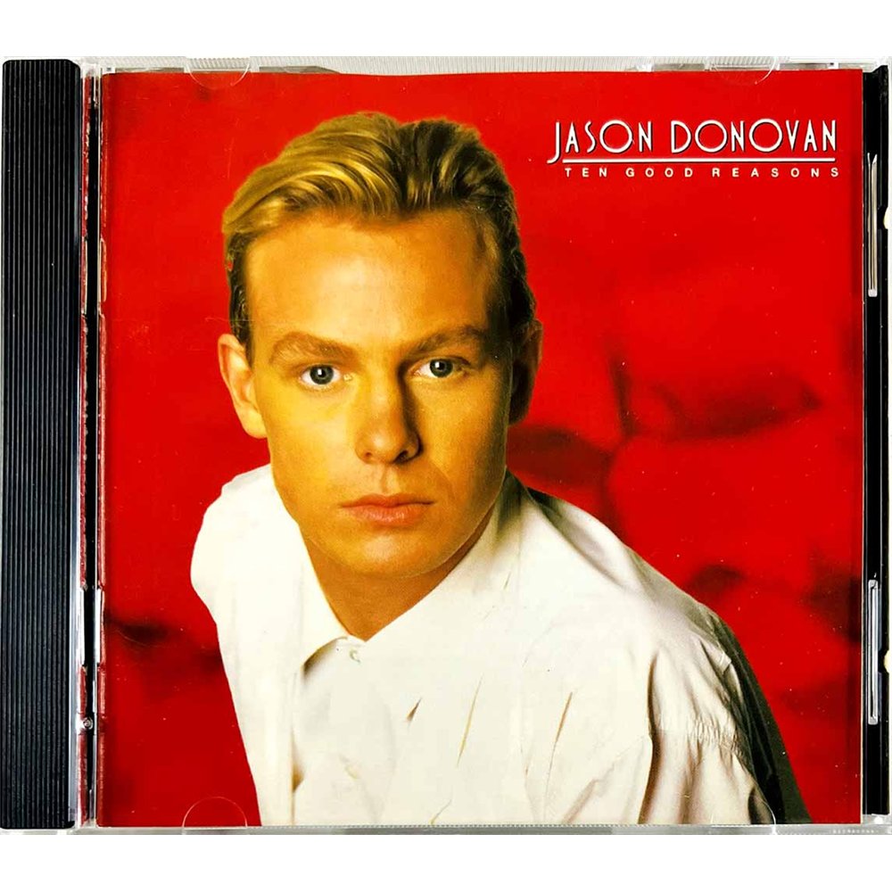 Jason Donovan CD Ten good reasons  kansi EX levy EX Käytetty CD