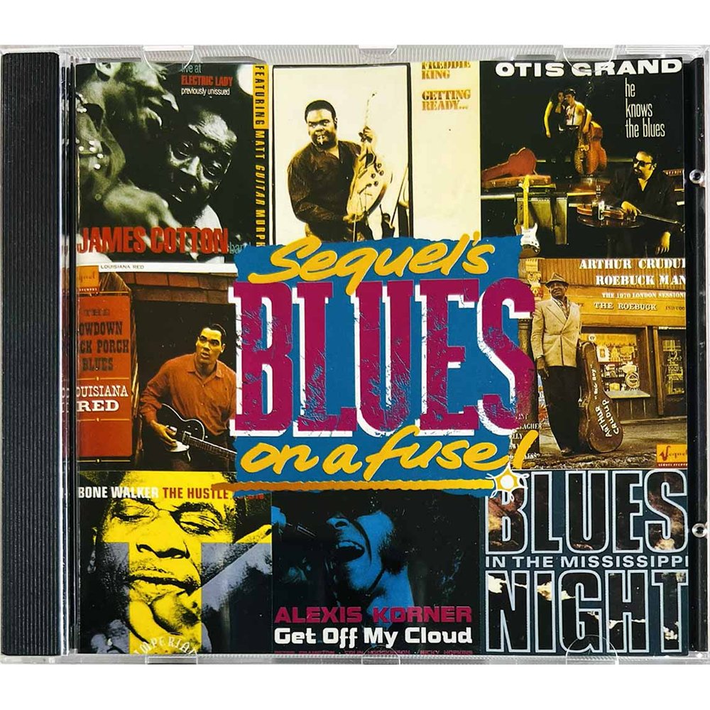 Sunnyland Slim, Freddie King, Little Milton CD Sequel's blues on a fuse!  kansi EX levy EX- Käytetty CD