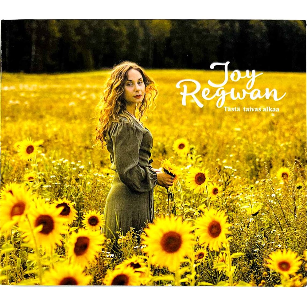 Regwan Joy CD Tästä taivas alkaa  kansi EX levy EX Käytetty CD