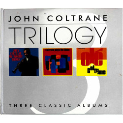 Coltrane John CD Trilogy three classic albums 3CD  kansi EX levy EX Käytetty CD