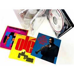 Coltrane John CD Trilogy three classic albums 3CD  kansi EX levy EX Käytetty CD