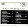 Winter Johnny CD Early Winter  kansi EX levy VG+ Käytetty CD