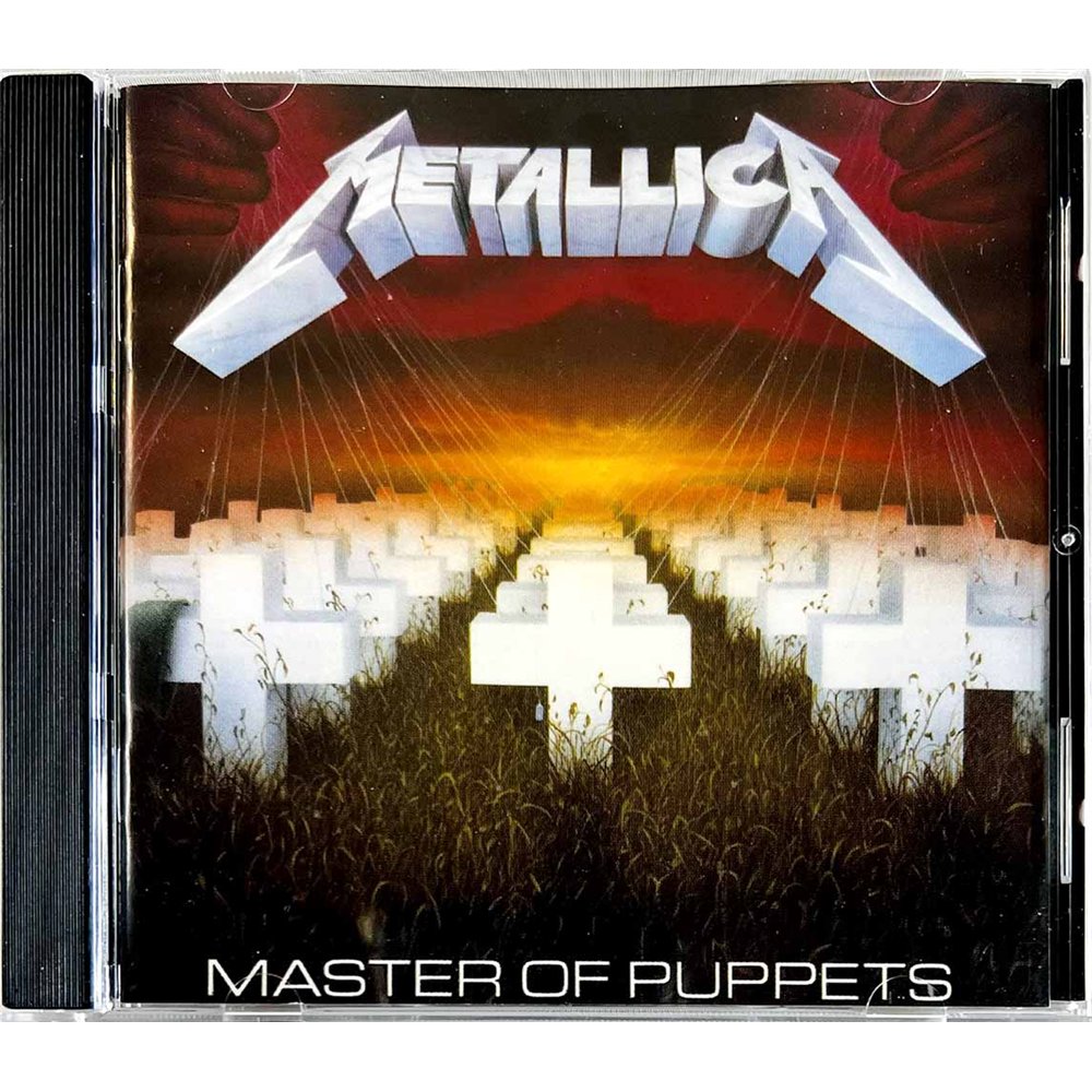 Metallica CD Msster of puppets  kansi EX levy EX Käytetty CD