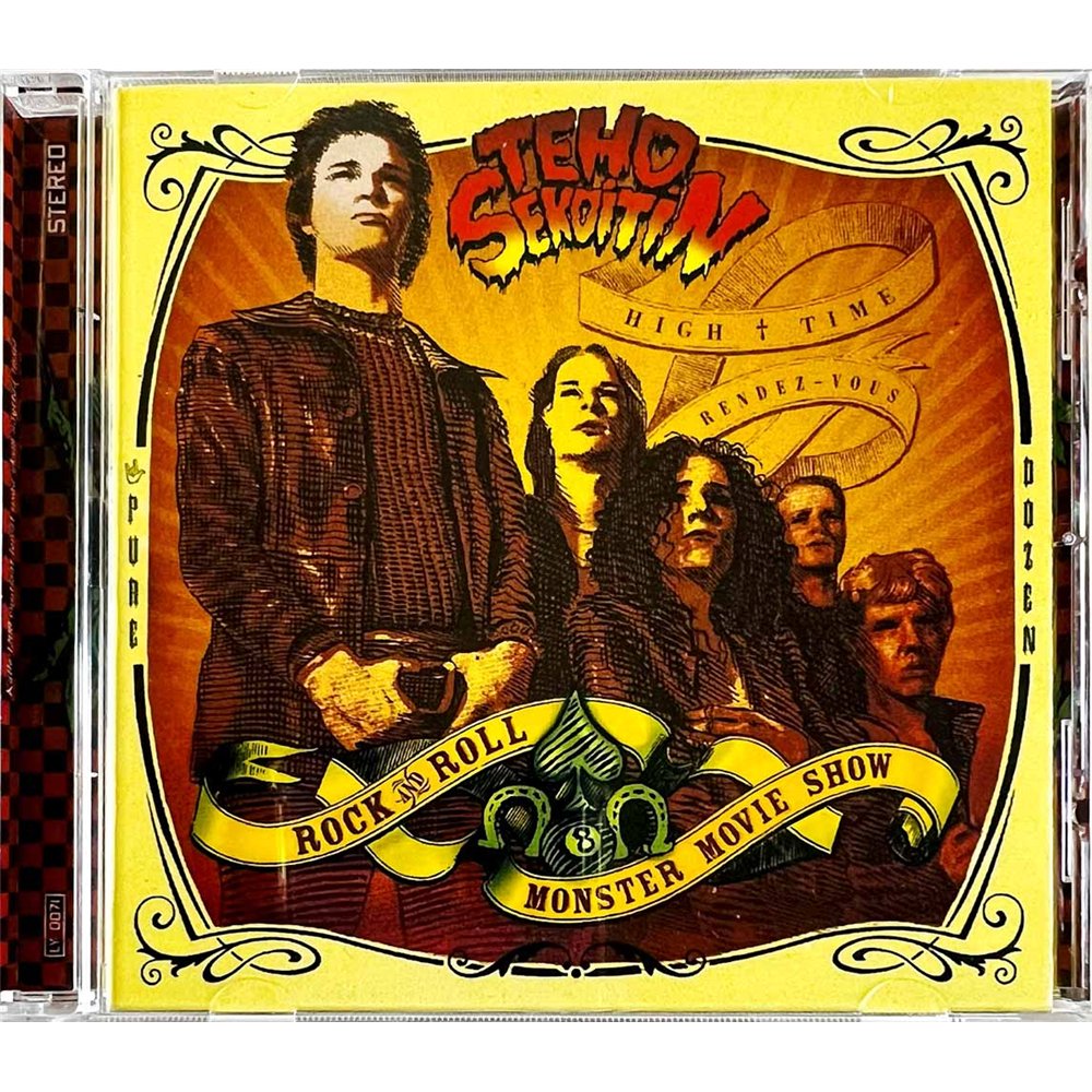 Tehosekoitin CD Rock and roll monster movie show  kansi EX levy EX Käytetty CD