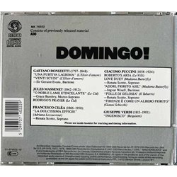 Domingo Placido CD Domingo!  kansi EX levy EX Käytetty CD