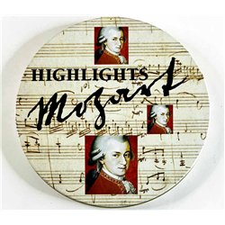 Mozart Wolfgang Amadeus CD Highlights Mozart  kansi EX levy EX Käytetty CD