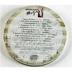 Mozart Wolfgang Amadeus CD Highlights Mozart  kansi EX levy EX Käytetty CD