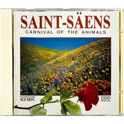 Saint-Saëns CD Carnival Of The Animals  kansi EX levy EX Käytetty CD
