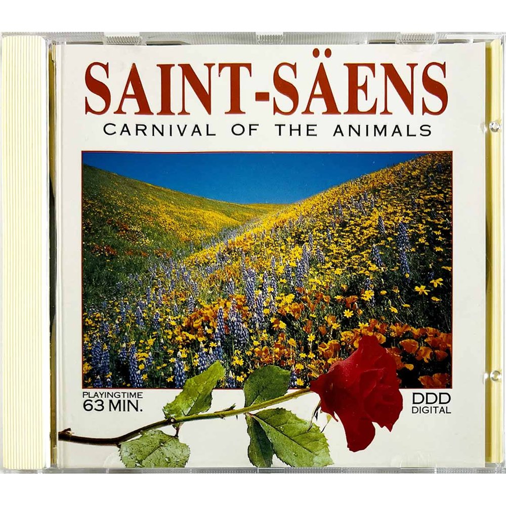 Saint-Saëns CD Carnival Of The Animals  kansi EX levy EX Käytetty CD