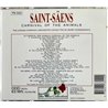 Saint-Saëns CD Carnival Of The Animals  kansi EX levy EX Käytetty CD