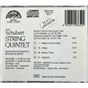 Schubert Franz, Kocian Quartet CD String Quintet  kansi EX levy EX Käytetty CD