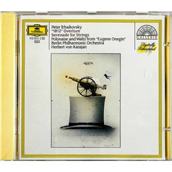 Tschaikowsky Peter, Herbert von Karajan CD Ouverture Solennelle »1812« - Streicherserenade  kansi EX levy EX Käytetty CD