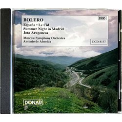 Ravel, Moscow Symphony Orchestra CD Spanish Festival, Bolero  kansi EX levy EX Käytetty CD