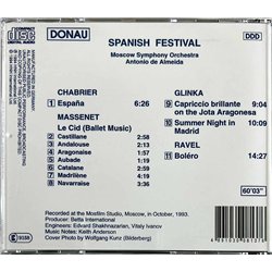 Ravel, Moscow Symphony Orchestra CD Spanish Festival, Bolero  kansi EX levy EX Käytetty CD