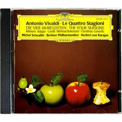 Vivaldi Antonio, Berliner Philharmoniker CD The Four Seasons  kansi EX levy EX Käytetty CD
