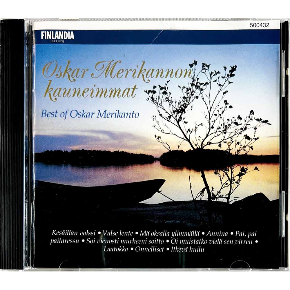 Merikanto Oskar CD Oskar Merikannon Kauneimmat  kansi EX levy EX Käytetty CD
