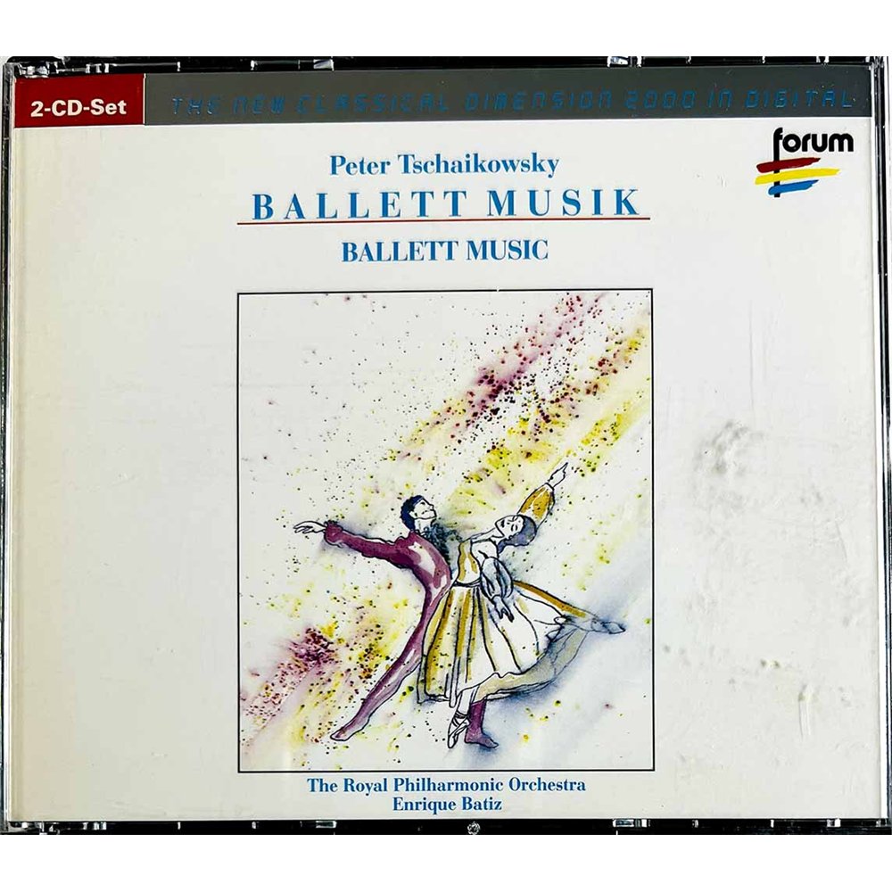 Tschaikowsky Peter CD Ballett Music 2CD  kansi EX levy EX Käytetty CD