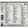 Beethoven, Back, Grieg, Brahms ym. CD Naxos Collection Orchestral Spectacular 3CD  kansi EX levy EX Käytetty CD