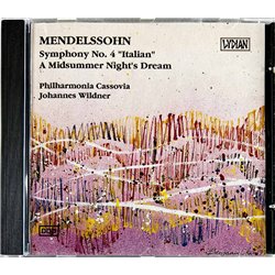 Mendelssohn Felix CD Symphony No. 4 Italian  kansi EX levy EX Käytetty CD