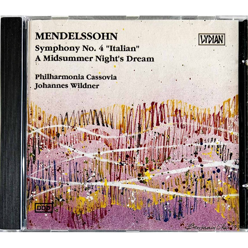 Mendelssohn Felix CD Symphony No. 4 Italian  kansi EX levy EX Käytetty CD