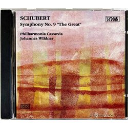 Schubert Franz CD Symphony No. 9 The Great  kansi EX levy EX Käytetty CD