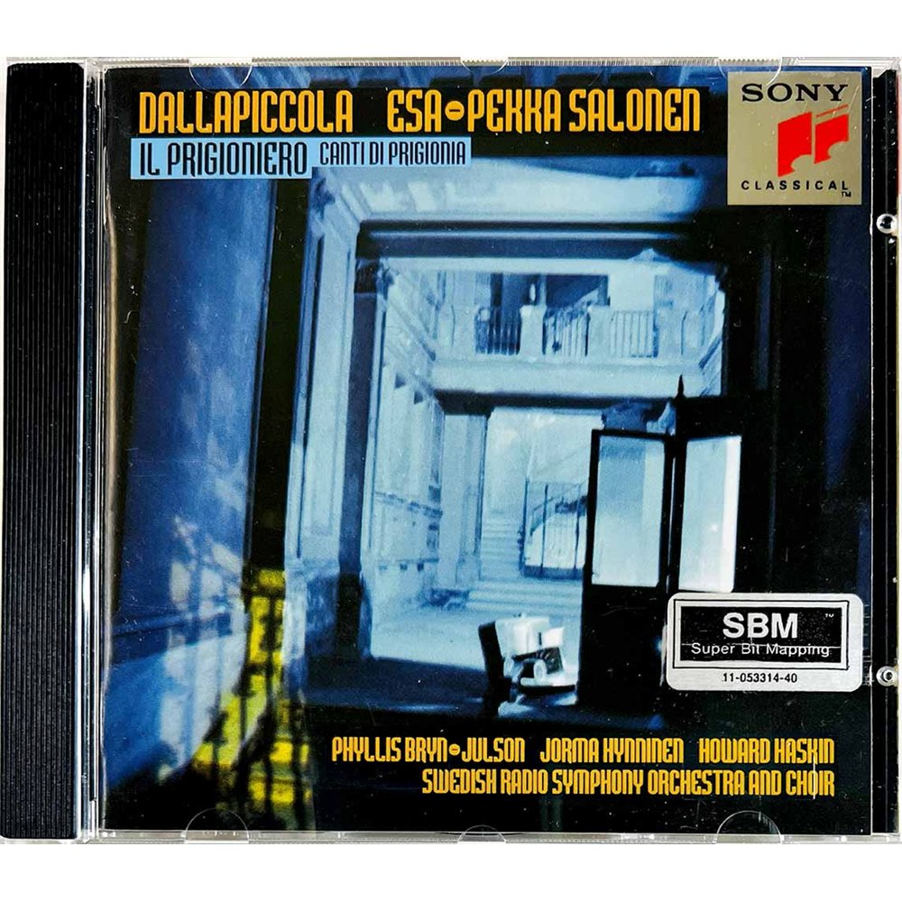 Dallapiccola Luigi, Esa-Pekka Salonen CD Il Prigioniero / Canti Di Prigionia  kansi EX levy EX Käytetty CD