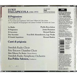 Dallapiccola Luigi, Esa-Pekka Salonen CD Il Prigioniero / Canti Di Prigionia  kansi EX levy EX Käytetty CD