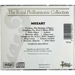 Royal Philharmonic Orchestra CD Wolfgang Amadeus Mozart No. 40 ym.  kansi EX levy EX Käytetty CD