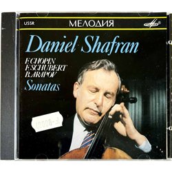 Shafran Daniel CD Sonatas Chopin, Schubert  kansi EX levy EX Käytetty CD