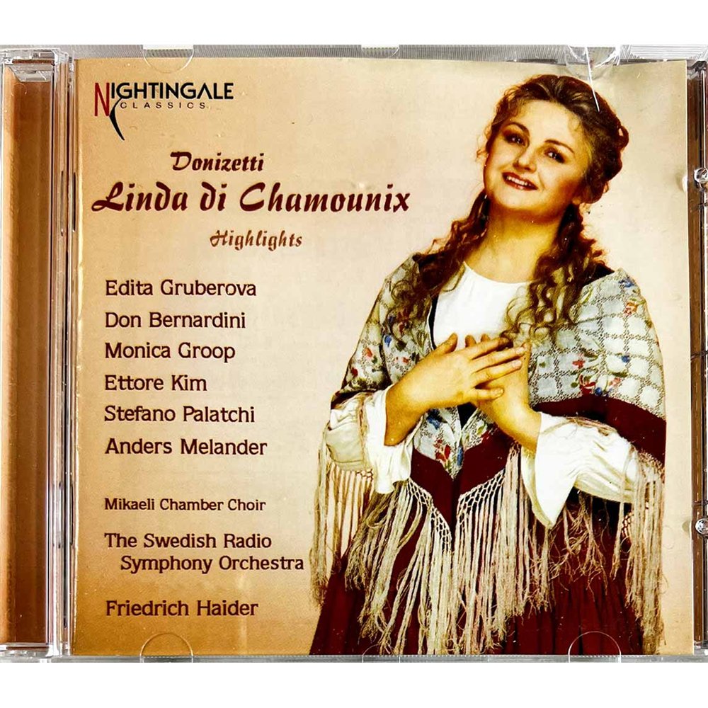 Mikaeli Kammarkör 1998 NC 000034-2 Donizetti: Linda di Chamounix - Highlights CD Begagnat