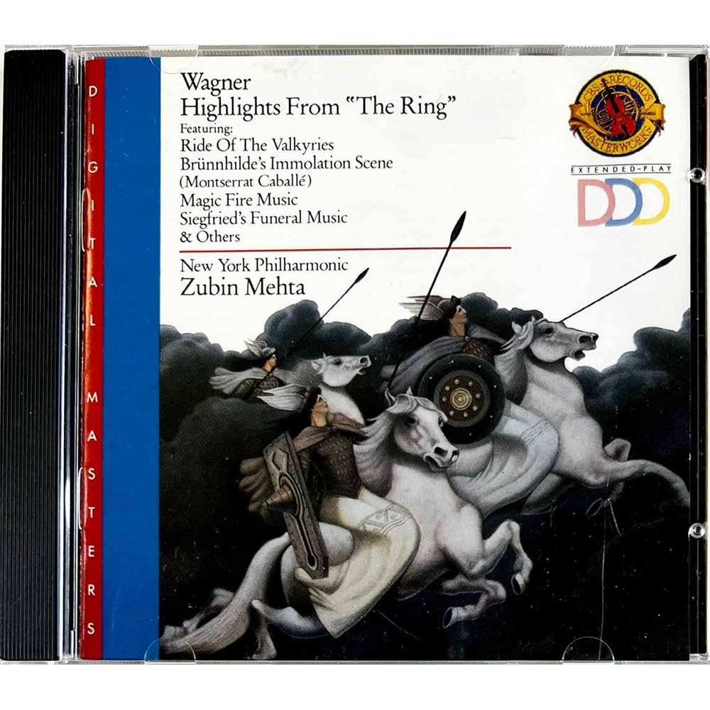 Wagner Richard, Zubin Mehta CD Highlights from "the Ring"  kansi EX levy EX Käytetty CD