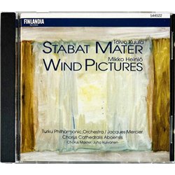 Kuula Toivo, Mikko Heiniö CD Stabat Mater, Wind Pictures  kansi EX levy EX Käytetty CD