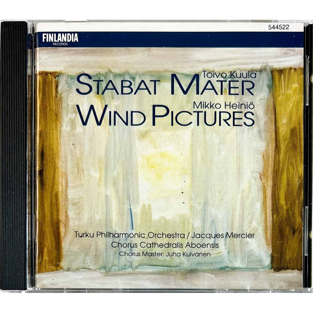 Kuula Toivo, Mikko Heiniö CD Stabat Mater, Wind Pictures  kansi EX levy EX Käytetty CD