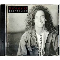 Kenny G CD Breathless  kansi EX levy VG+ Käytetty CD