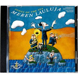 Laivaston Soittokunta CD Meren lauluja  kansi EX levy EX Käytetty CD