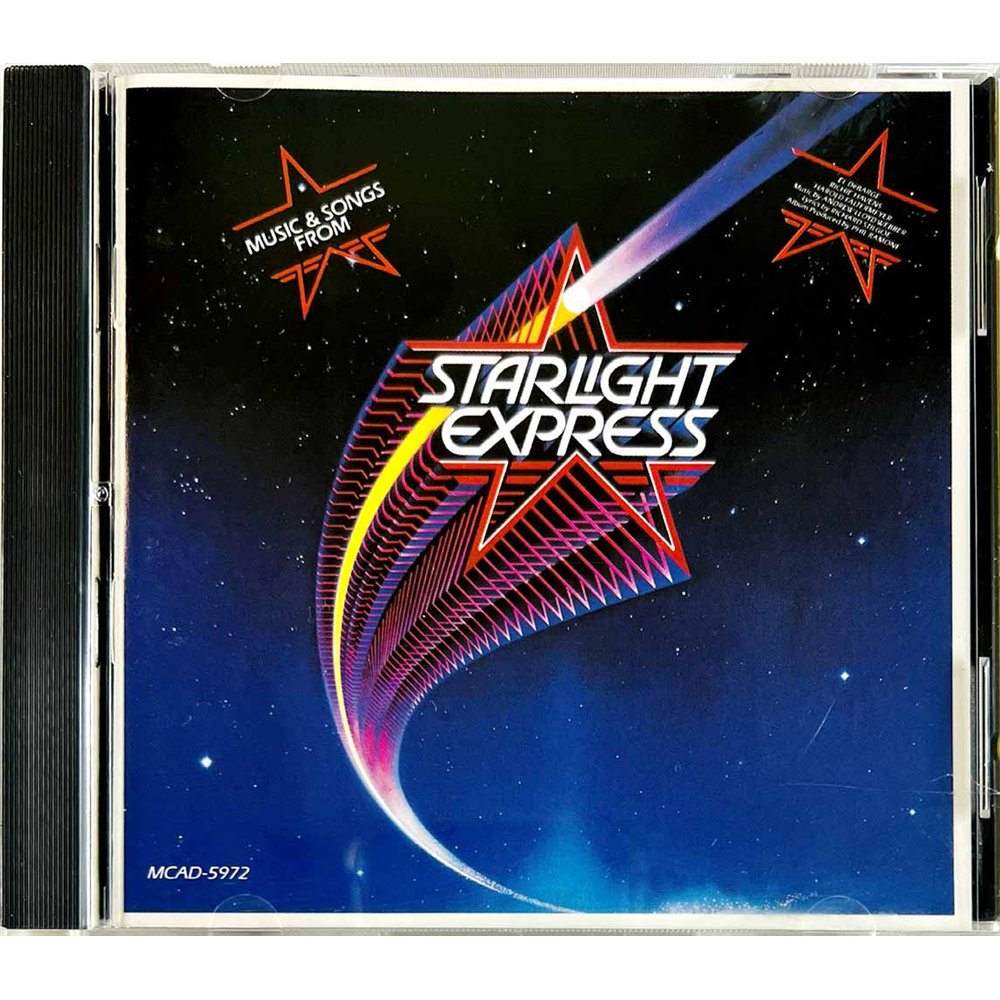 El DeBarge, Josie Aiello, Marc Cohn CD Music & songs from Starlight Express  kansi EX levy EX Käytetty CD