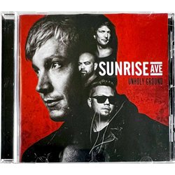 Sunrise Ave CD Unholy Ground  kansi EX levy EX Käytetty CD