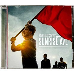 Sunrise Ave CD Heartbreak Century  kansi EX levy EX Käytetty CD